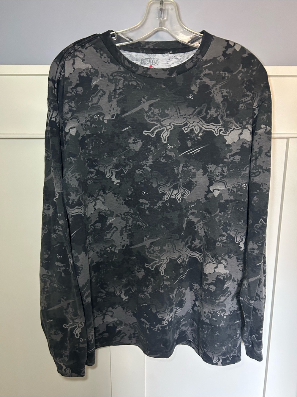 Vintage Redhead “viper” camo long sleeve shirt